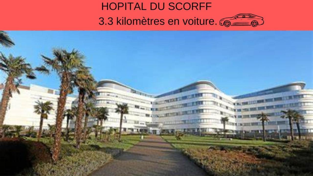 Centre Ville - Lumineux - Fibre Internet Haut Debit - Route Des Plages Lorient Exterior photo